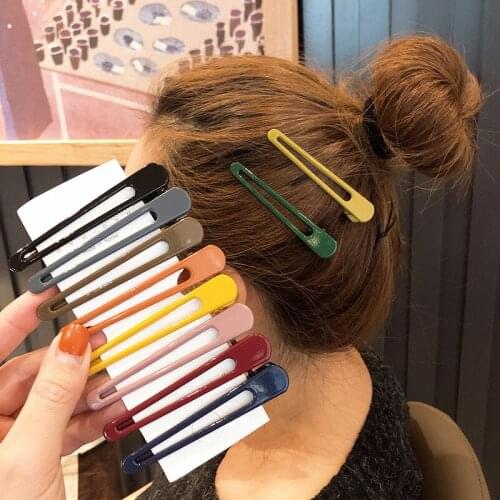 Ruoshui Woman Long Hairpins Candy Hair Clips Girls Barrettes Hairgrip Femme Hair Accessories Headewear Ornaments Wash Face Clips