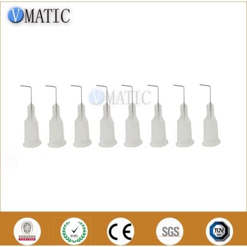 High Quality 100Pcs Stainless Steel Bent Needle Fluid Dispensing 90 Degree Bent 27 Gauge 0.5'' 1/2 Inch Needle