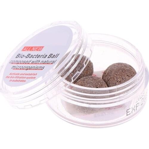 3Pcs Water Quality Stabilizer Nitrifying Bacteria Ball Water Purifying Agent