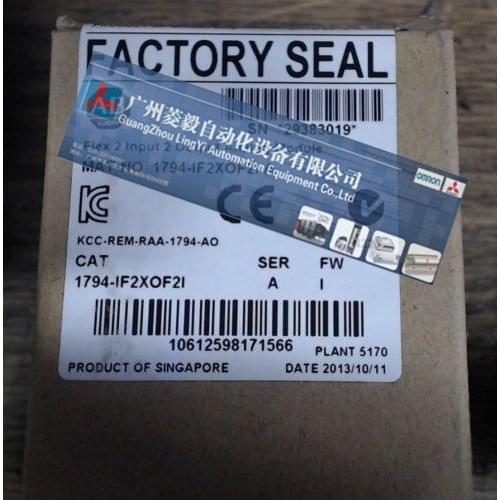 A B PLC 1794-IF2XOF2I (New and original in box ) 100% new in stock with one year warranty.if you need it pls contact with me