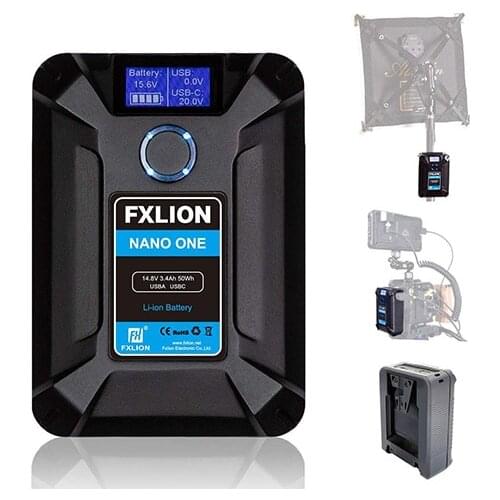 Wholesale high quality SONGING FXLION 50Wh / 14.8V NANO ONE V-Mount Battery