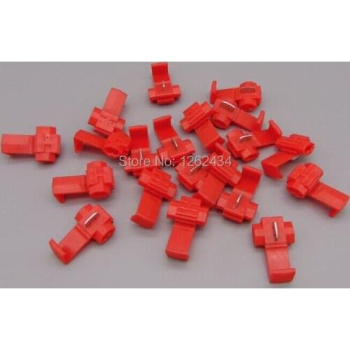 Free shipping 20PCS 0.5~1mm Connector 801P3 Blue Scotch Lock Quick Splice 22-18 AWG Wire Connector 3MR