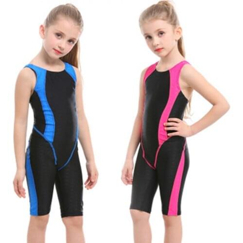 Kids Swimming Diving Suit One piece Girls Quick-dry Children Swimsuit New Children Swimwear Kids Cute Professional Swimming Suit