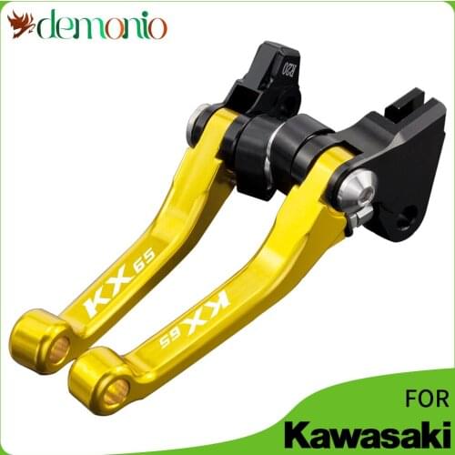 For KAWASAKI KX65 2000-2021 KX 65 KX-65 kx65 kx-65 2020 2019 2018 2017 2016 2015 2014 Motorbike Custom Made Brake Clutch Lever