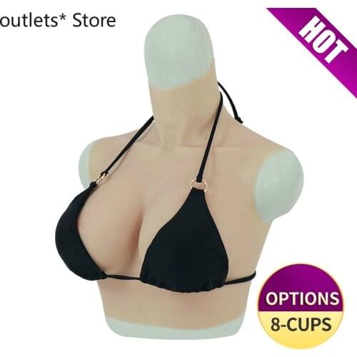 Breast Forms Realistic Fake Boobs for Crossdresser Drag Queen Shemale Transgender Crossdressing B C D E F G H Cup