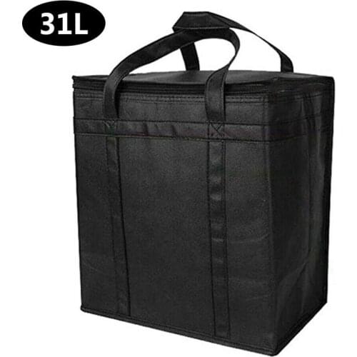 Insulated Cooling Bag 31L Extra Large Capacity For Keeping Food Warming And Cooling Picnic Food Drink Cooler Ice Pack Box