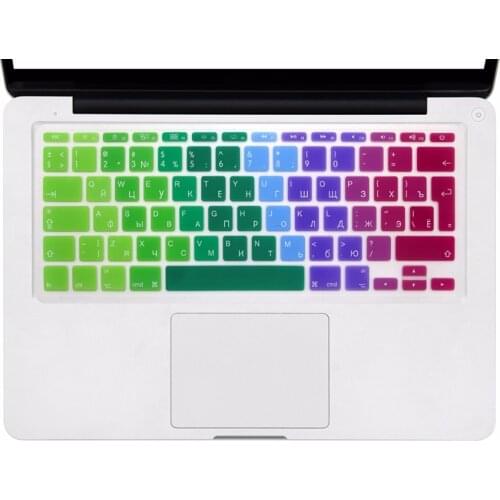 EU/UK Russian Soft Silicone Gel Keyboard Protector Cover Skin Protective Film For Apple MacBook Air 11.6 inch 11" A1465 / A1370