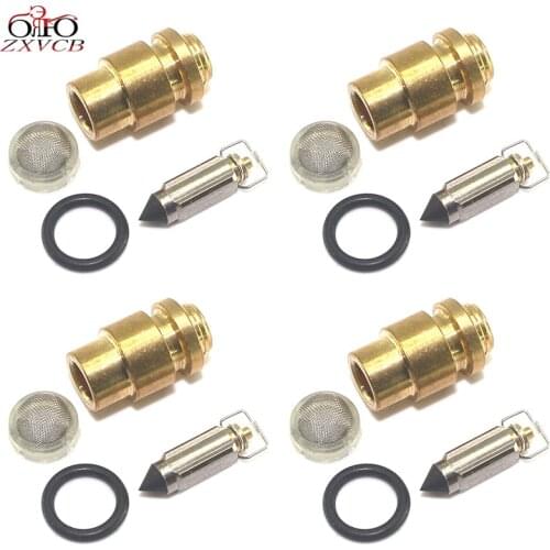 For FZR1000 Genesis 2LA 1987-1988 FZR 1000 Motorcycle carburetor repair kit floating needle seat valve parts