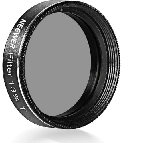 Neewer 1.25 inches Neutral Density Moon Filter, Telescope Eyepiece Filter Helping Reduce Overall Brightness and Irradiation