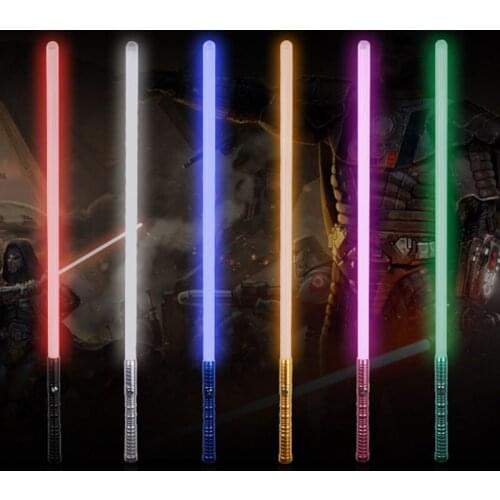 New 12 Types 1 Pcs Cosplay Lightsaber With Light Saber Alloy Skywalker Sword 100 cm Toy Gift Boy Birthday Gift