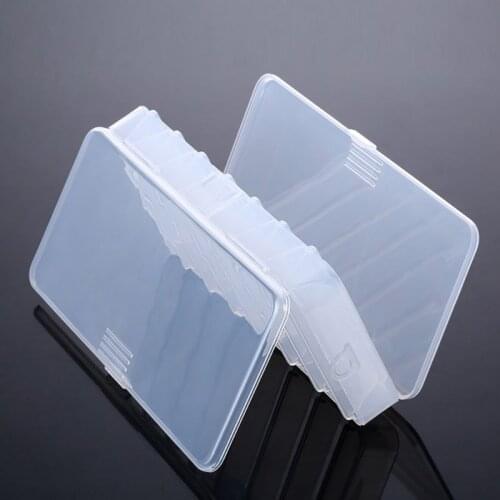 Fish Lures Bait Box Storage Double Sided PP Plastic Box for Fishing Hard Cases 14 Compartments Fly Fishing Tackle Box