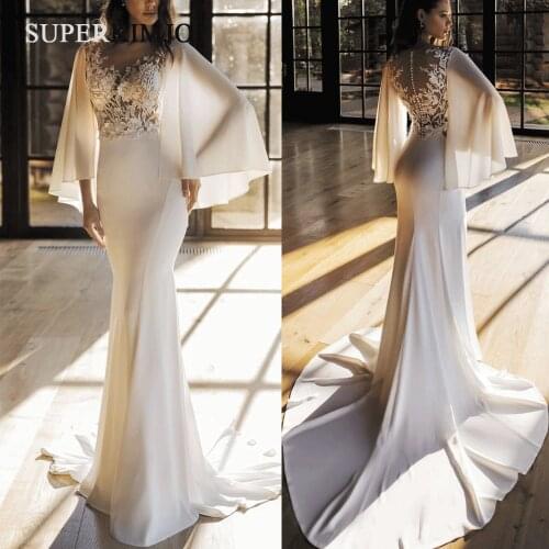 SuperKimJo Vestidos De Festa Longo 2020 Mermaid Dubai Caftan Evening Dresses Long Lace Applique Elegant Women Formal Dress