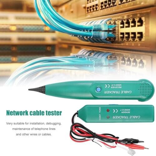 Network Cable Tracker Tester Telephone Wire Tracer Breakpoint Location Detector Telephone Phone Wire Network Cable Tester