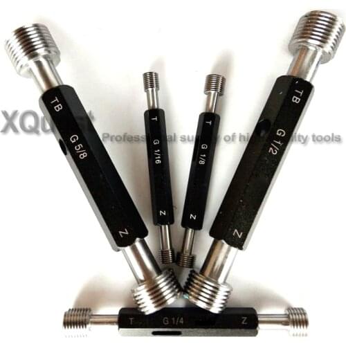 Pipe thread gauge G1/16 G1/8 G1/4 G1/2 G3/4 G1 BSPP External Straight thread gage G 1/16-28 1/4-19 1/8-28 3/8-19 1/2-14 3/4-14