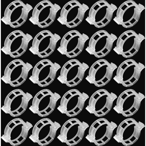 100 pcs Plastic Tomato Clips Connect Pepper Cucumber Vines DIY Starch Tool for fixing the plant vines