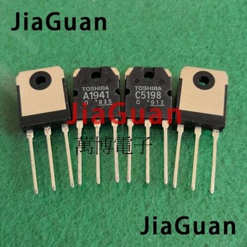 2pairs 2SA1941 2SC5198 A1941 C5198 O Original new product made in Japan TO-3P1