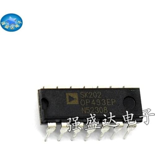 100% New&original OP493EP OP493 DIP-14 Op Amplifier