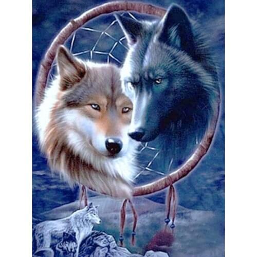 2021 5D DIY Diamond Painting Full Circle/Full Square Diamond Painting Animal Mosaic Home Decoration