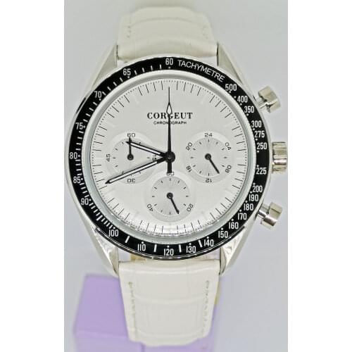 40 mens sports watch, multi-function quartz watch 24 hours with full time