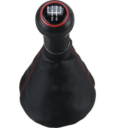 50% HOT SALES 2021 5/6 Speed Car Gear Shift Knob Boot Gaiter Levered Cover Protector for Poloed Golf
