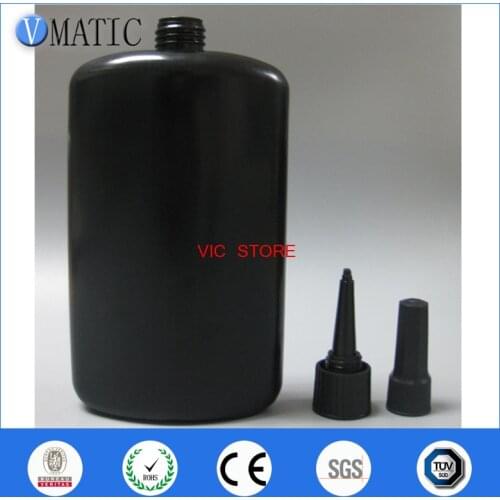 Free Shipping 250Cc/Ml Uv Glue Bottle/Anaerobic Adhesive Bottle/Black Soft Glue Bottle(Without Including The Glue)