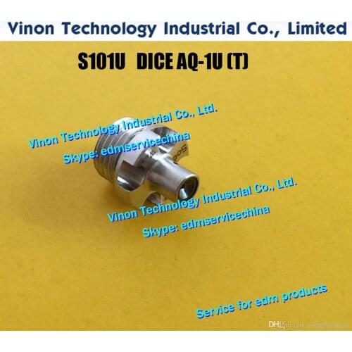 D=0.255mm J17110A DICE AQ-1U(T) S101U, New Style Upper Wire Guide 0.255mm (Black diamond type) for AL series Wire-CUT machine