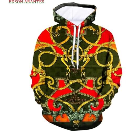 Men's Printed Hoodies EDSON ARANTES China