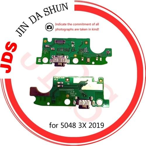 Charger Flex Cable Micro USB Charging Dock Connector with Vibrator For Alcatel 3X 2019 ot-5048 5048U 5048Y Ribbon