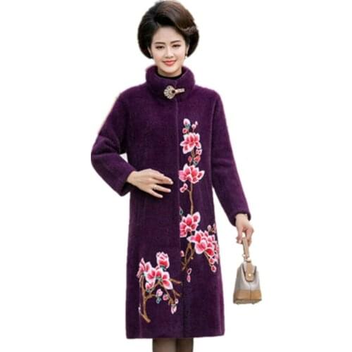 JQNZHNL Natural Fur Coats