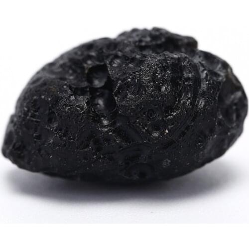 1pc Natural Meteorite Mineral Specimens Tektite From Space Children Gift Home Massage