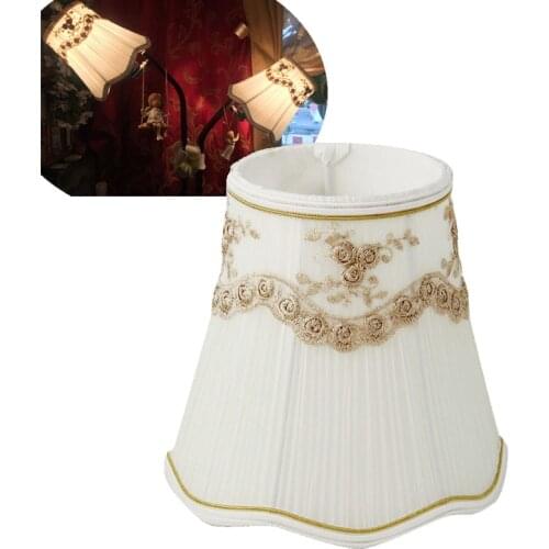 1 Piece High Quality DIA 16cm Off White Small Table Lamp Lampshades, Wall lamp shades DIY, E27 hole 4.2cm / E14 hole 3cm