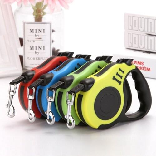 Dog Leash Rope Pet Running Walking Extending Lead For Small Medium Dogs Pet Products Retractable Dog Automatic Dog Leash Puppy