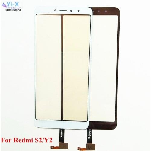 5PCS/Lot Touch Screen For Xiaomi Redmi S2/Y2 Front Touch Screen Sensor Digitizer Replacement For Redmi Y2 S2