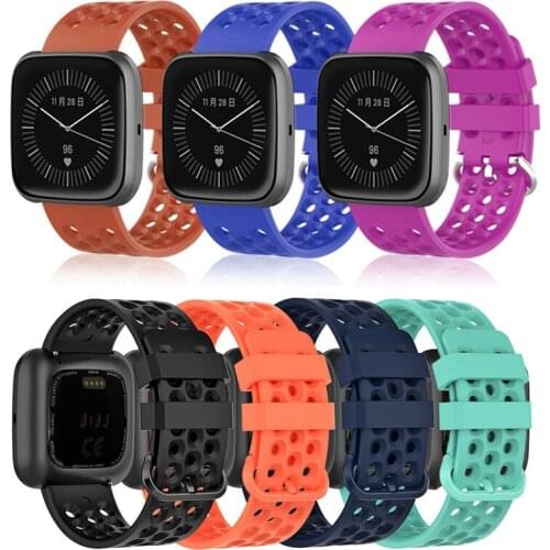 Replacement Watch Band Wrist Strap Compatible for fitbit Versa 2 Band Wrist Strap Silicon Watchband For Fitbit Versa/Versa2 Band