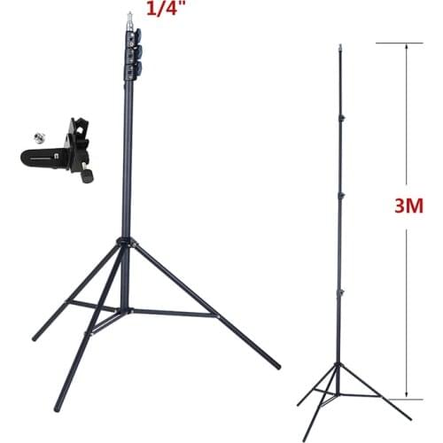 3m Photography Laser Level Tripod 1/4" or 5/8" Interface Bracket Adjustable Black Extend Support for 3d Self-Leveing Levels