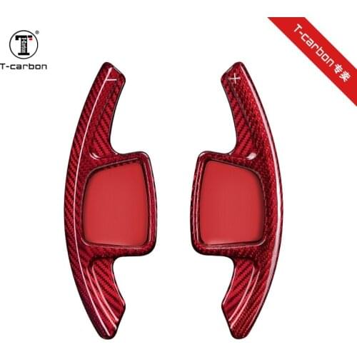 For Audi A4L Q7 Q5 A3 A6 A5 Carbon Fiber Steering Wheel Shift Paddle Extension