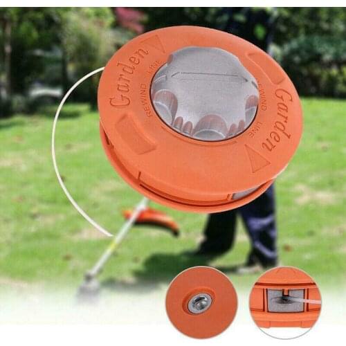 Universal Garden Trimmer Head Line Pump 2 Lines Strimmer Brush Cutter Lawn Mower For Grass Trimmer