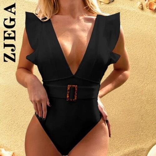 V Neck Solid Bikini Set Push Up Sexy Bikini Women Swimsuit Vintage Swimwear High Waist Bathing Suit Beachwear Biquini Female