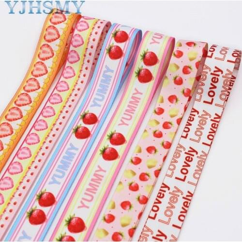 1" Strawberry Thickened Double-sided Pacifier Chain Beverage Bottle with Mobile Phone rope anti-drop mask belt