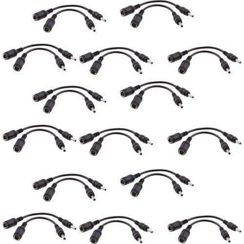 30x DC 7.4x5.0mm to 4.5x3.0mm For HP DELL Adapter Connector Cable