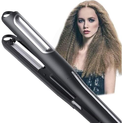 Automatic Hair Corrugated Irons Corrugation Auto Crimper Iron Volumizing for Fluffy Hairstyle Waver Tongs Magic Curlers Styling