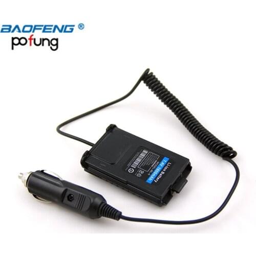 Baofeng 5R 12V Battery Car Charger Car Battery Eliminator for BAOFENG UV-5R UV5R Dual Band Two Way Radio Walkie Talkie