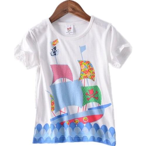 BaBuDu Short Sleeve T-shirts For Girls