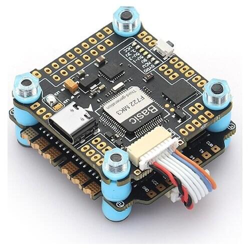 Diatone MAMBA Basic F722 MK3 Flight Control with F50_BLS ESC For RC Multicopter Drone RC Model