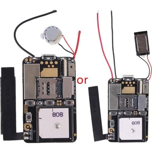 ZX808 PCBA GPS Tracker GSM GPS Wifi LBS Locator SOS Alarm Web APP Tracking TF Card Dual System