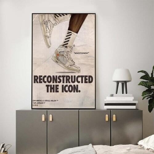 Anti Gravity Machines Worst Nightmare Collaboration Sneakers Posters and Prints Boyfriend Gifts Boys Room Decor Canvas Painting