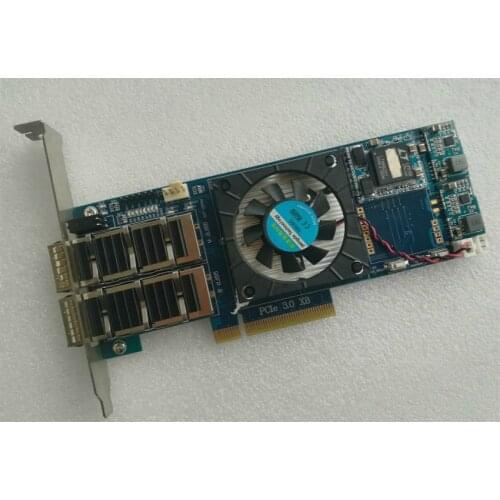 Fpga Accelerator Card Development Board Xilinx Fpga Pcie Development Board KintexUltraScale QSFP