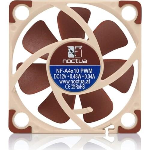 Noctua NF-A4x10 PWM FLX 40mm 12v 5v Cooling fan 3pin 4pin PWM quiet Radiator For Computer Case Cooling CPU cooler fan Replace
