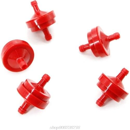 10pcs Lawn Mower 1/4" Inline Gas Fuel Filter for Briggs Stratton 298090 298090S Toro 42-5240 J19 21 Dropshipping