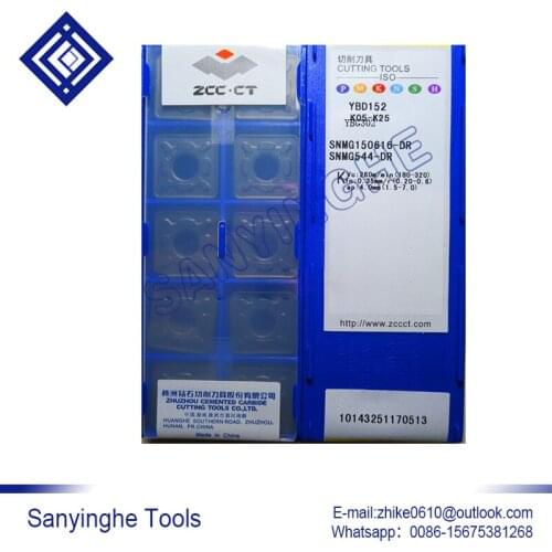Free shipping high quality 10pcs/lots YBD152 SNMG150616-DR cnc carbide turning inserts
